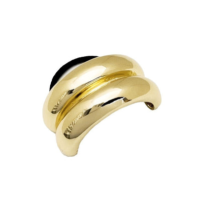Golden Loop Hair Cuff