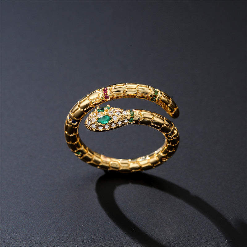 Gold Serpent Ring